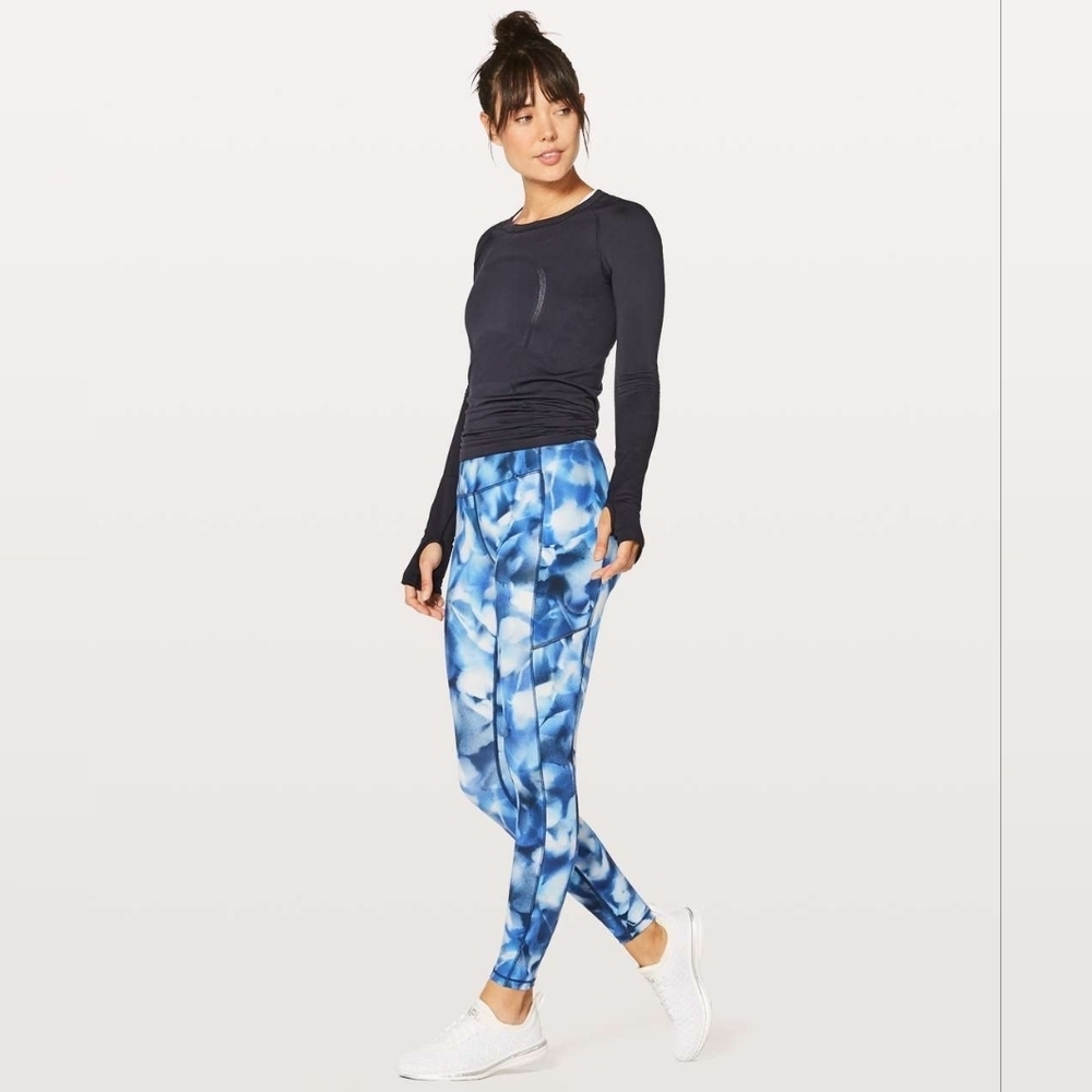 Lululemon Speed Up Tight *Full-On Luxtreme 28"Blush Blossom Alpine White Midnig